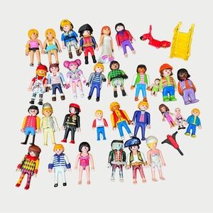 Playmobil Kids Figures Lot of 24